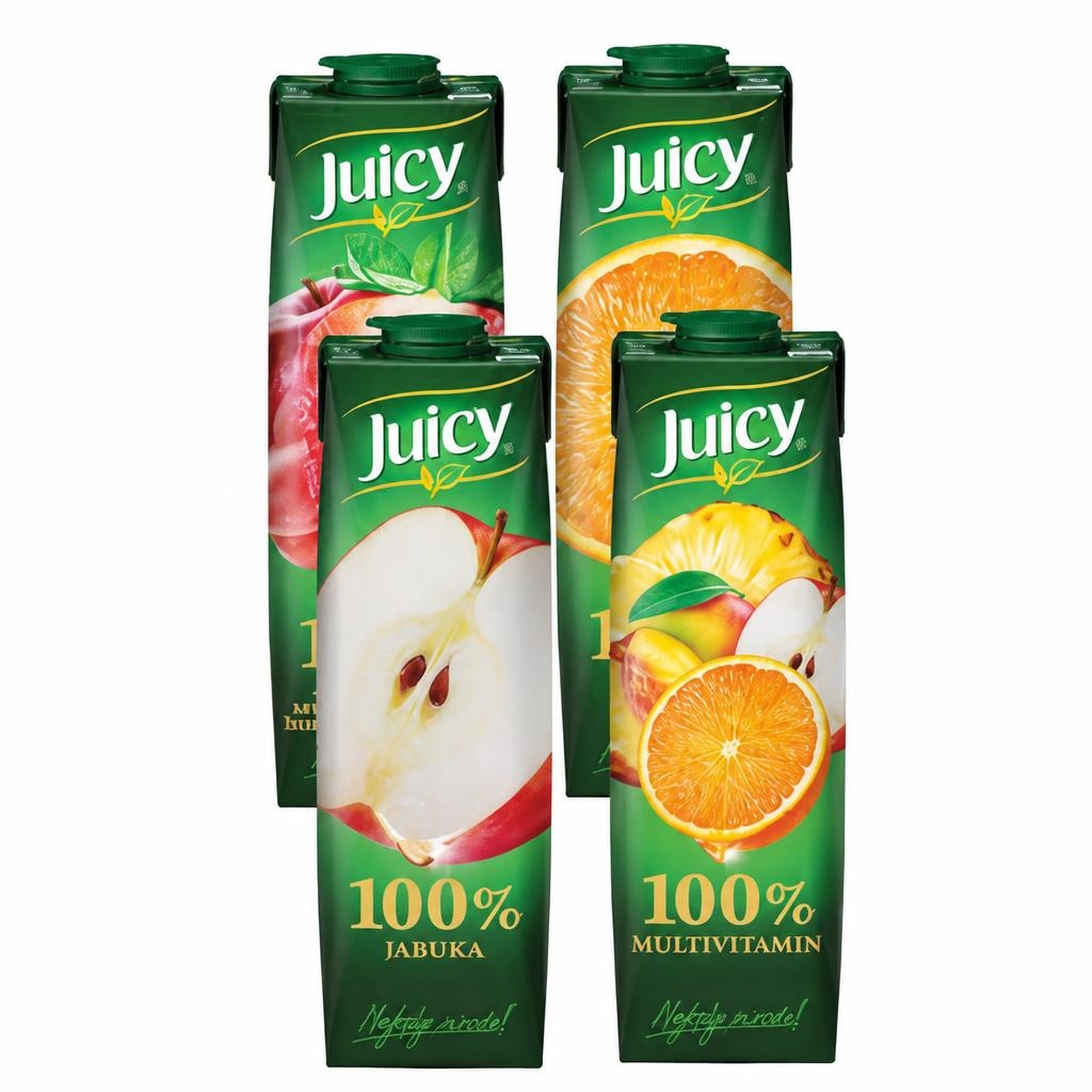 Juicy Sok 100% 1 l Akcija u trgovini Plodine