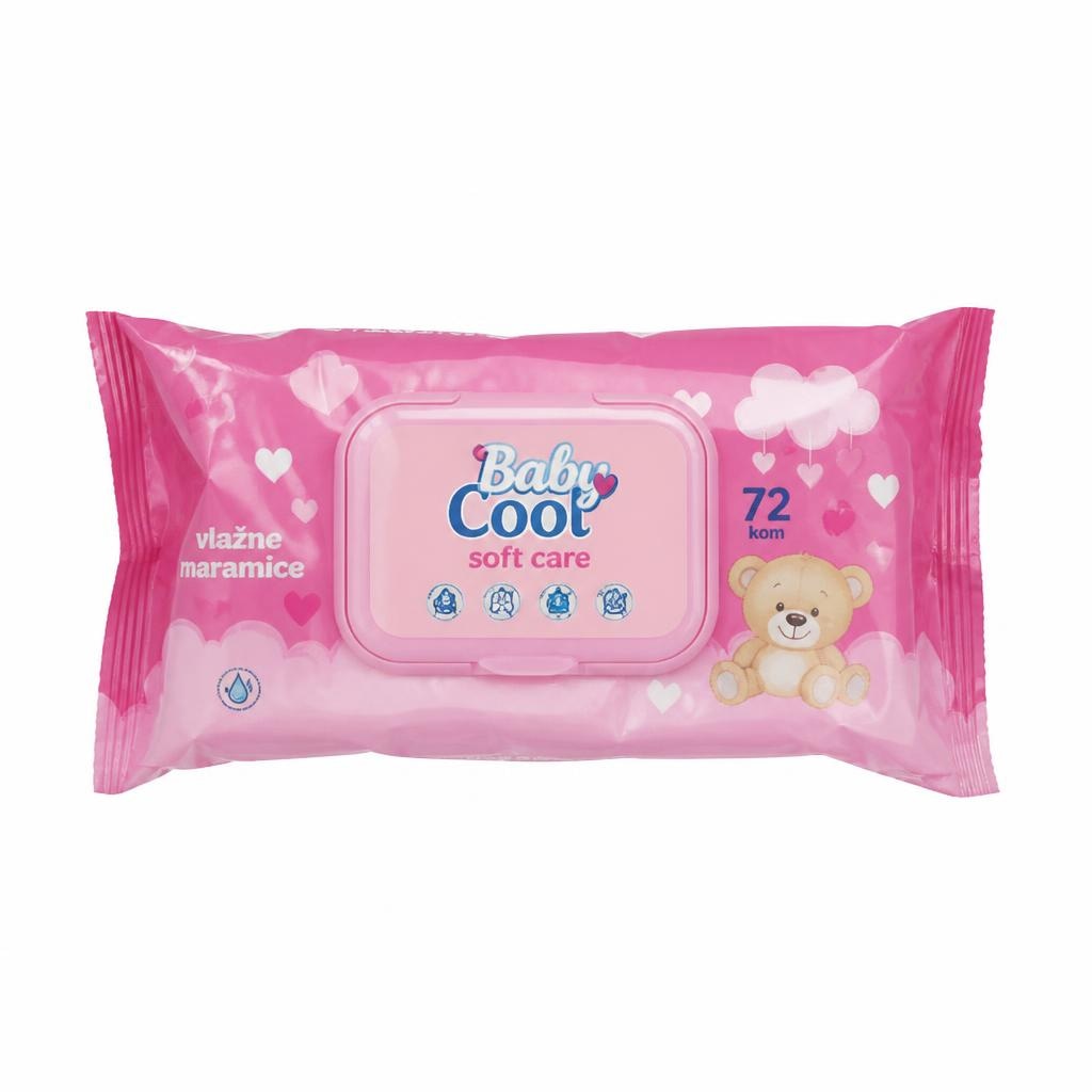 Baby Cool vlažne maramice 72 kom Akcija u trgovini Gavranović