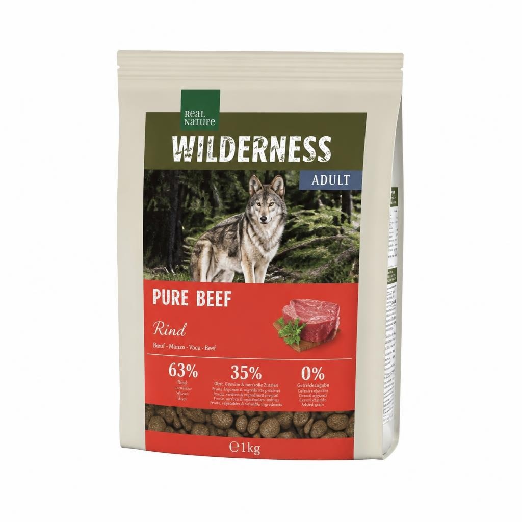 Real Nature Wilderness Adult Pure Beef 1 kg Akcija u trgovini Zoo City