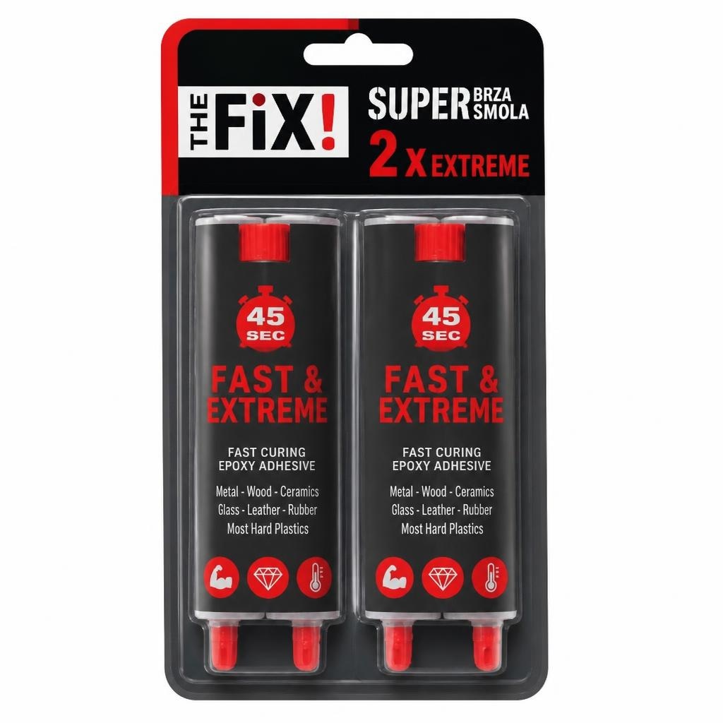 The Fix Fast & Extreme ljepilo 2 x 290 ml Akcija u trgovini Bauhaus