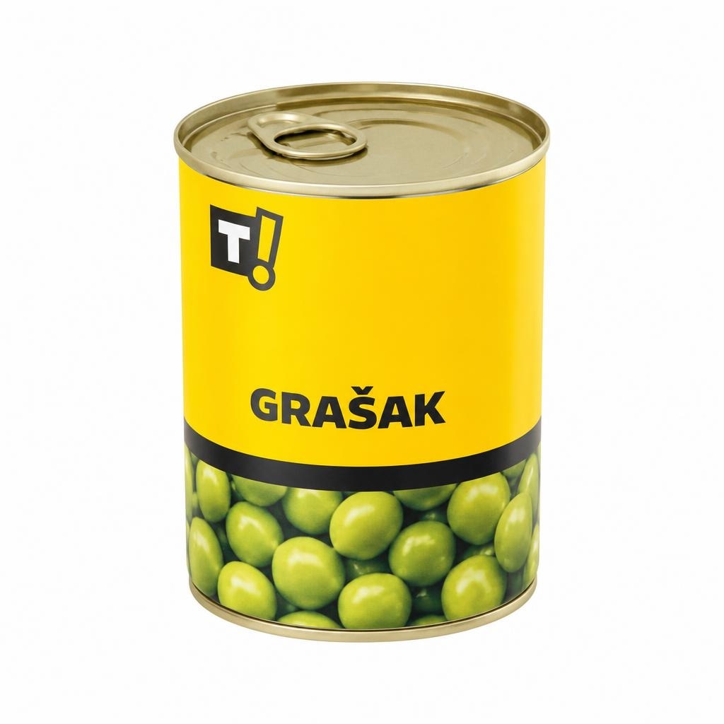 T! Grašak 400 g - Akcija u trgovini Tommy