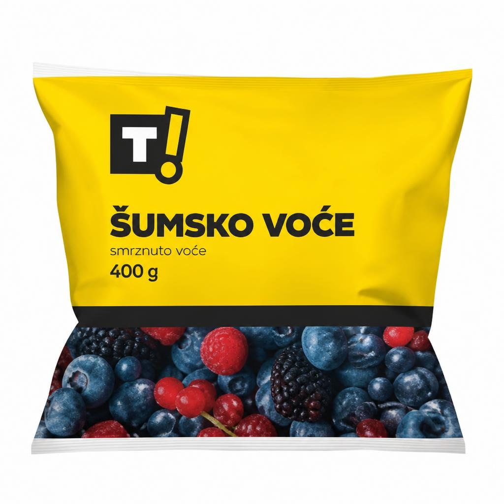 T! Šumsko voće 400 g Akcija u trgovini Tommy