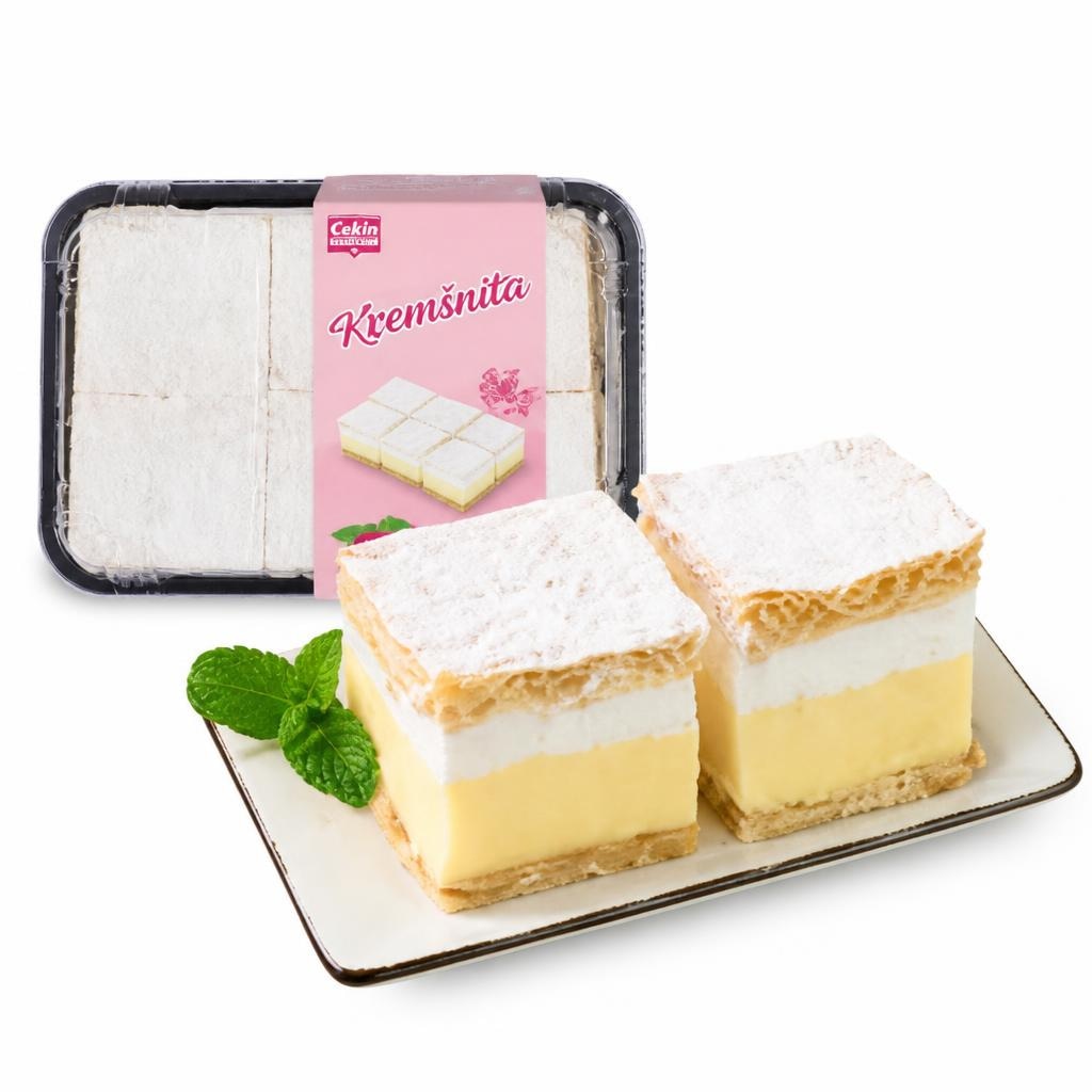 Kremšnita 600 g Akcija u trgovini Plodine