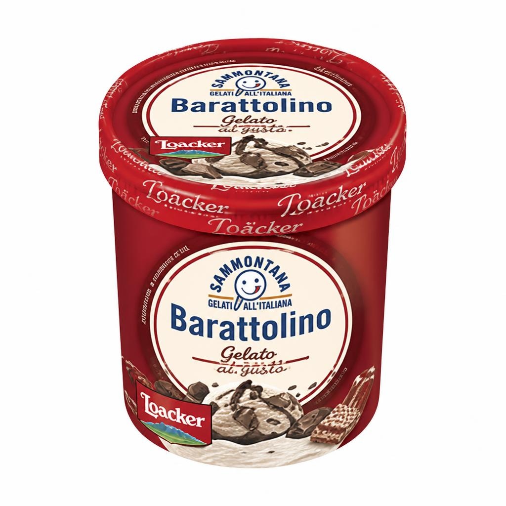 Barattolino sladoled Loaker 800ml BARATOLLINO Akcija u trgovini Konzum