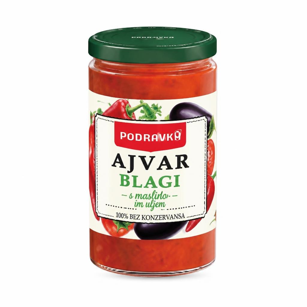 Podravka Ajvar 195 g Akcija u trgovini Studenac