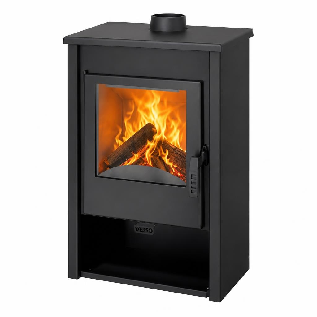 Kamin na drva 'Verso Sophia' d 44 x š 38 x v 81 cm, Ø dimovodne cijevi 15 cm, za prostorije do 130 m³ Akcija u trgovini Bauhaus