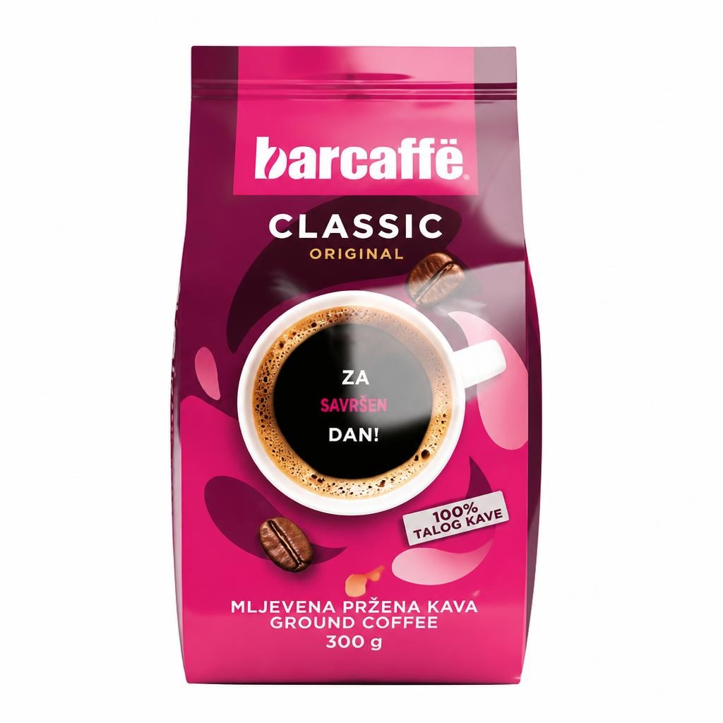 Barcaffe kava mljevena Classic 300 g Akcija u trgovini Studenac