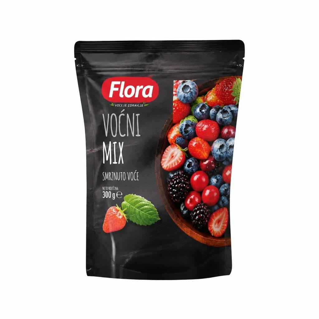 Flora voćni mix 300 g Akcija u trgovini Trgovina Krk