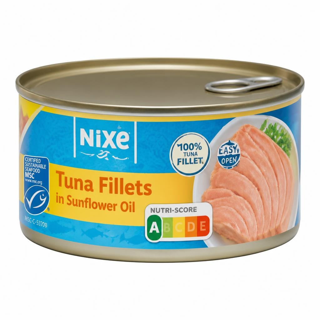 NIXE Tuna u suncokretovom ulju XXL 750 g - Akcija u trgovini Lidl