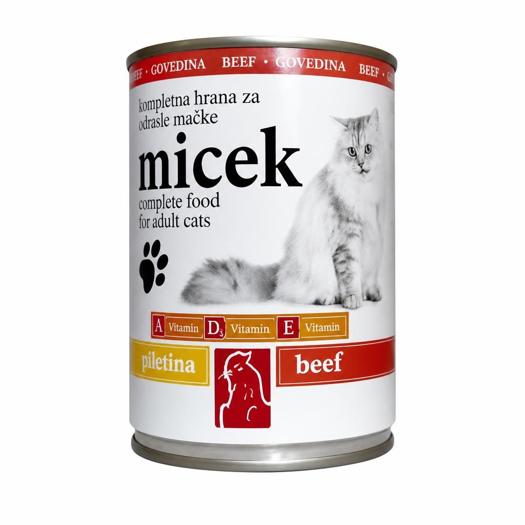 Hrana za mačke Micek 415 g - Akcija u trgovini KTC