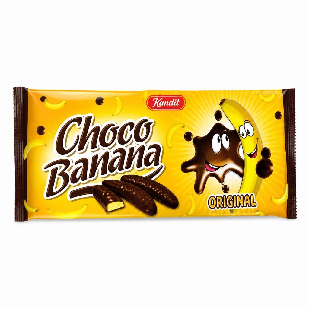 Kandit Choco pjenasti desert okusa banane 280 g Akcija u trgovini Ribola