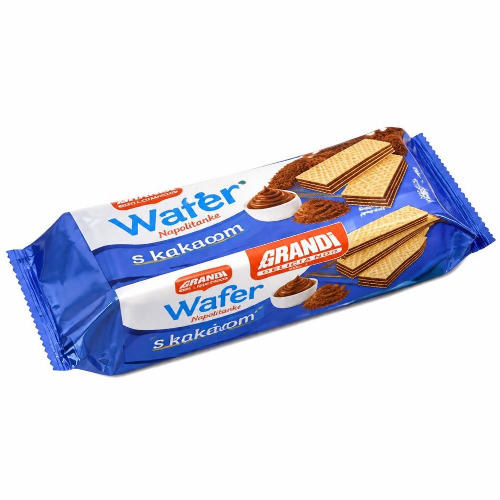 Grandi Deliciando Wafer napolitanke s kakaom 900 g Akcija u trgovini Eurospin