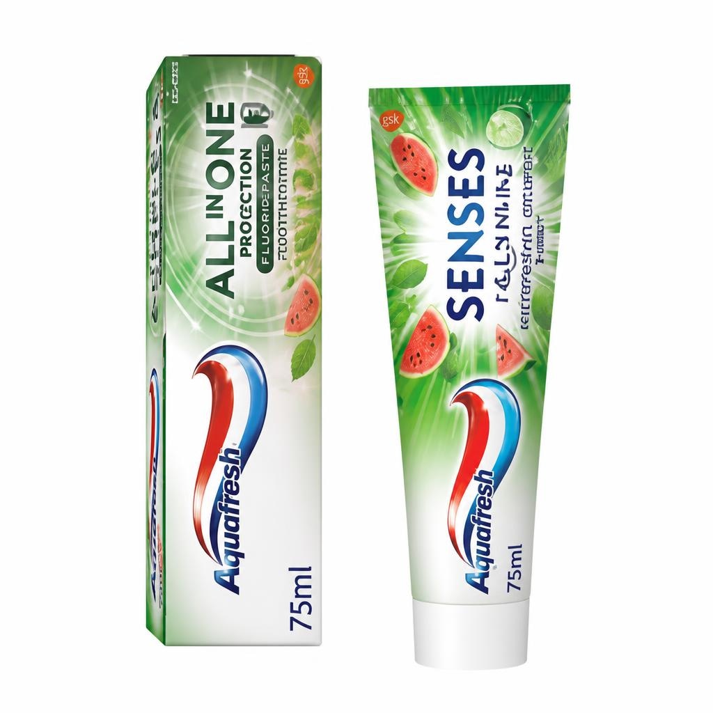Aquafresh Senses All in One 75ml - Akcija u trgovini Žabac