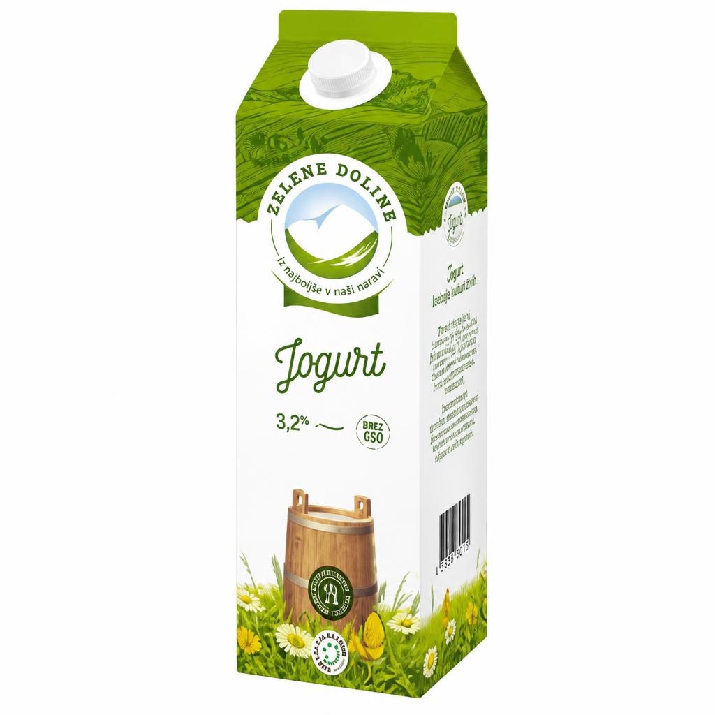 Tekući jogurt Zelene doline 1 kg - Akcija u trgovini KTC