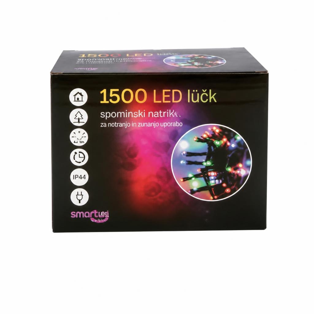 Božićne LED lampice 1500 lampica Akcija u trgovini Plodine