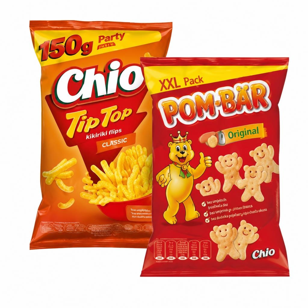 Flips Pom Bär ili Tip Top 150 g Chio - Akcija u trgovini Spar