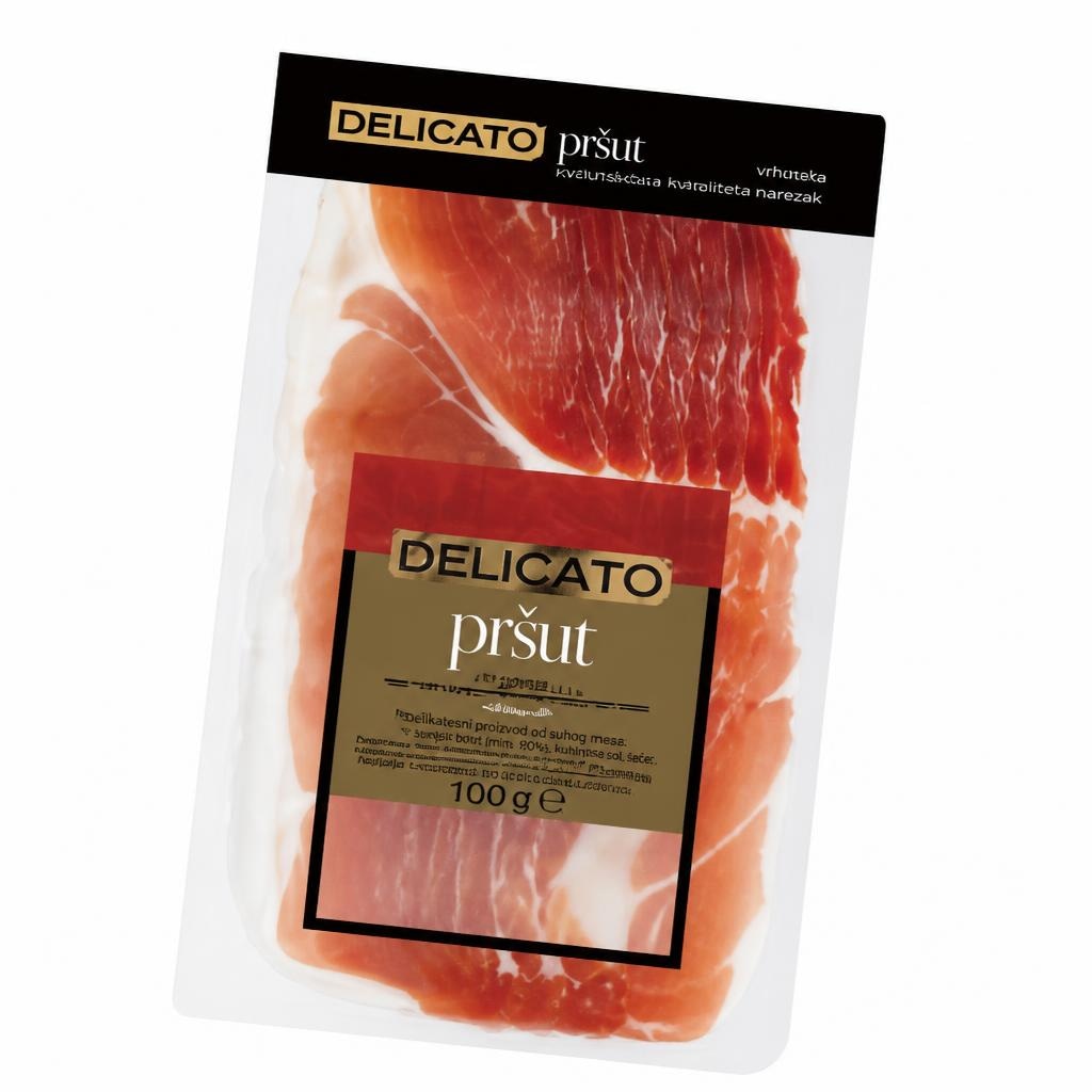 Delicato pršut 1 kg Akcija u trgovini Tommy