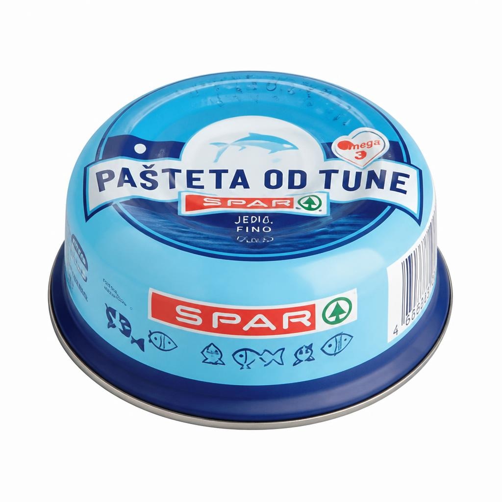 Pašteta od tune Spar 95 g Akcija u trgovini Spar