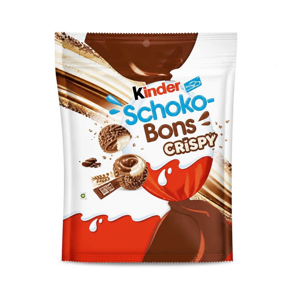 Kinder Schoko-bons Crispy 67,2g - Akcija u trgovini Žabac