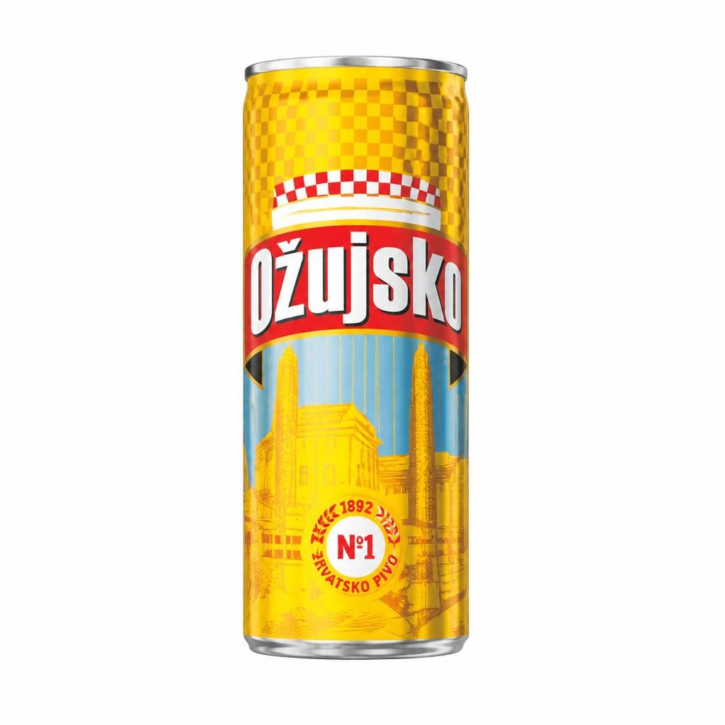 Ožujsko Svijetlo pivo 0.33 l Akcija u trgovini Lidl