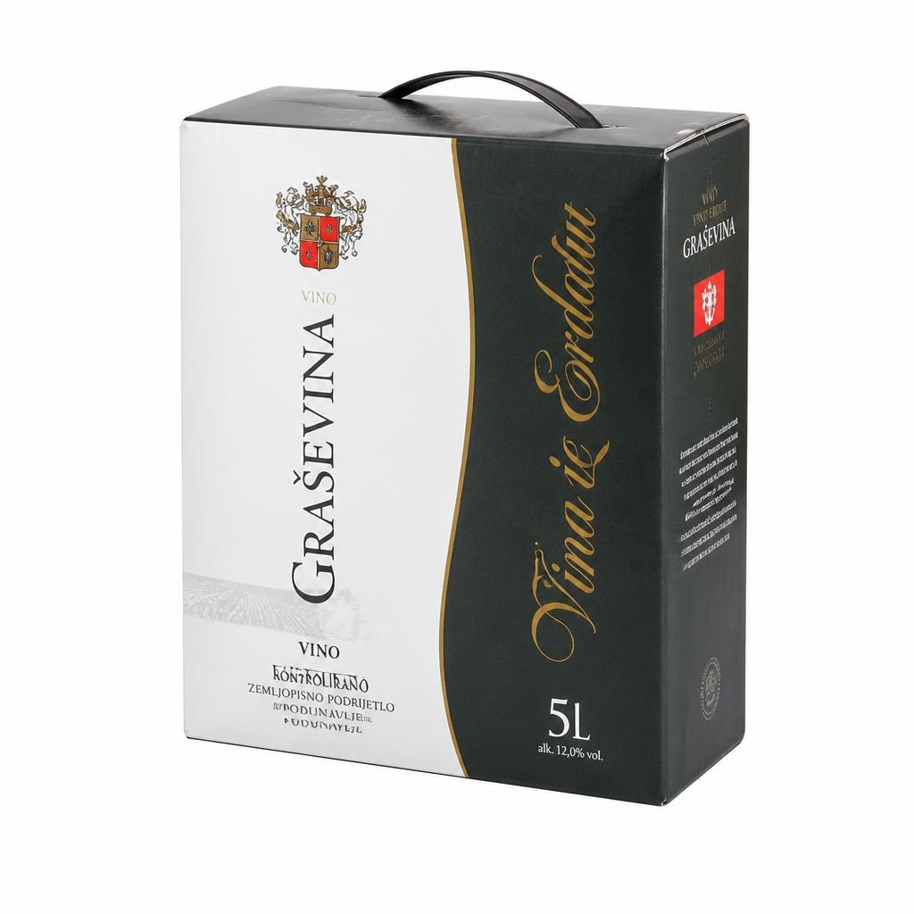 Vino Erdut Graševina 5 L Akcija u trgovini Spar