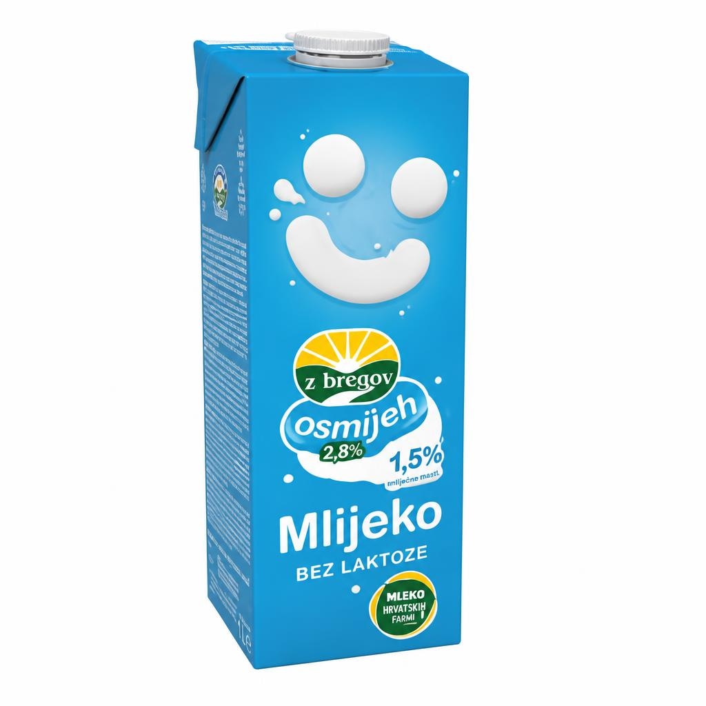 Z bregov trajno mlijeko 1 l - Akcija u trgovini KTC