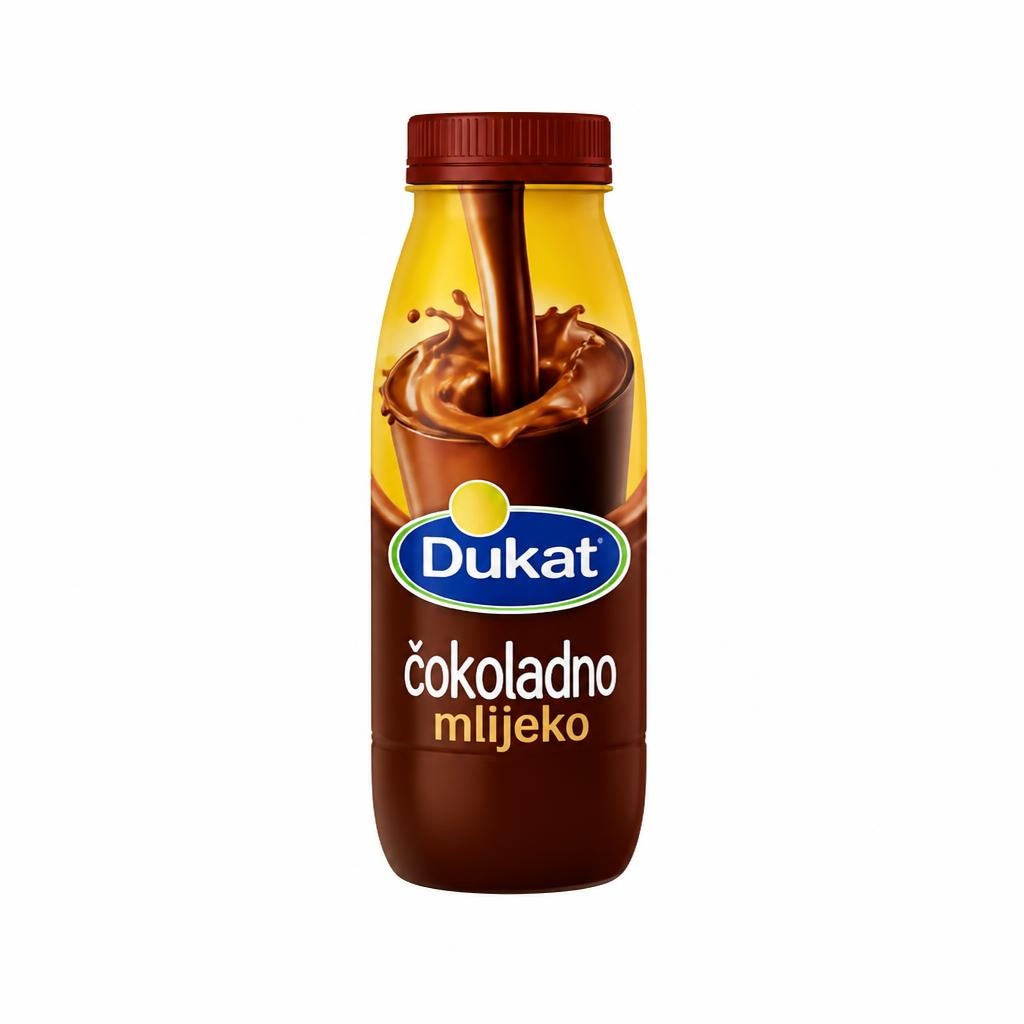 Dukat čokoladno mlijeko 0,5 l Akcija u trgovini Gavranović