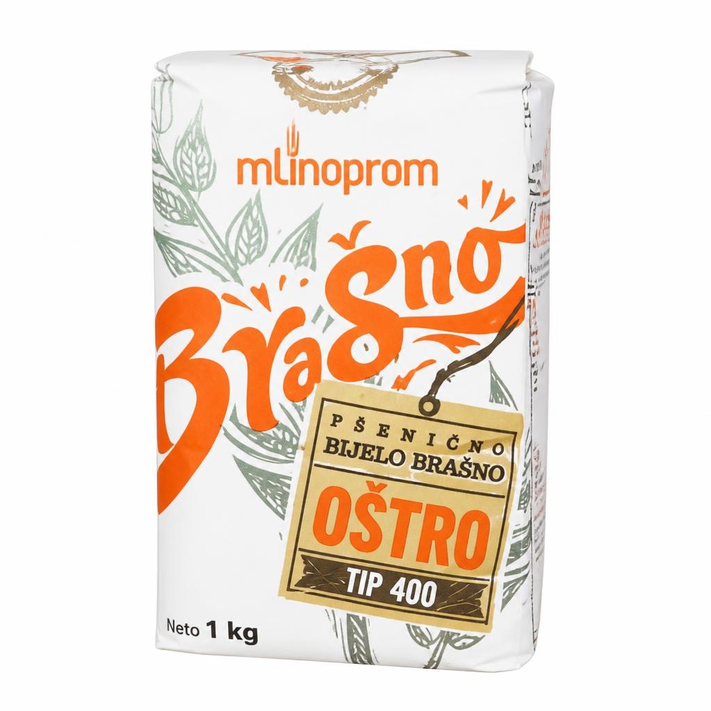 Mlinoprom pšenično brašno 1 kg Akcija u trgovini KTC
