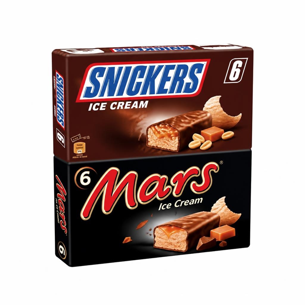 Snickers Ice Cream / Mars Ice Cream 6 Akcija u trgovini Studenac