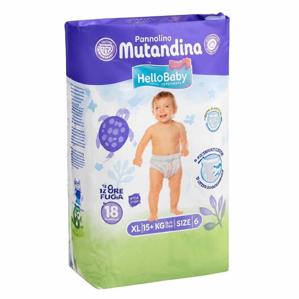 Mutandina HelloBaby pelene gaćice Akcija u trgovini Eurospin