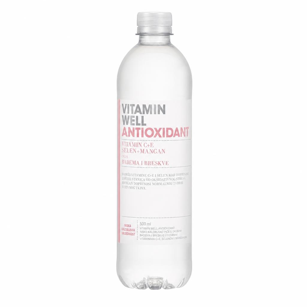 VITAMIN WELL Voda 0.5 L Akcija u trgovini Plodine