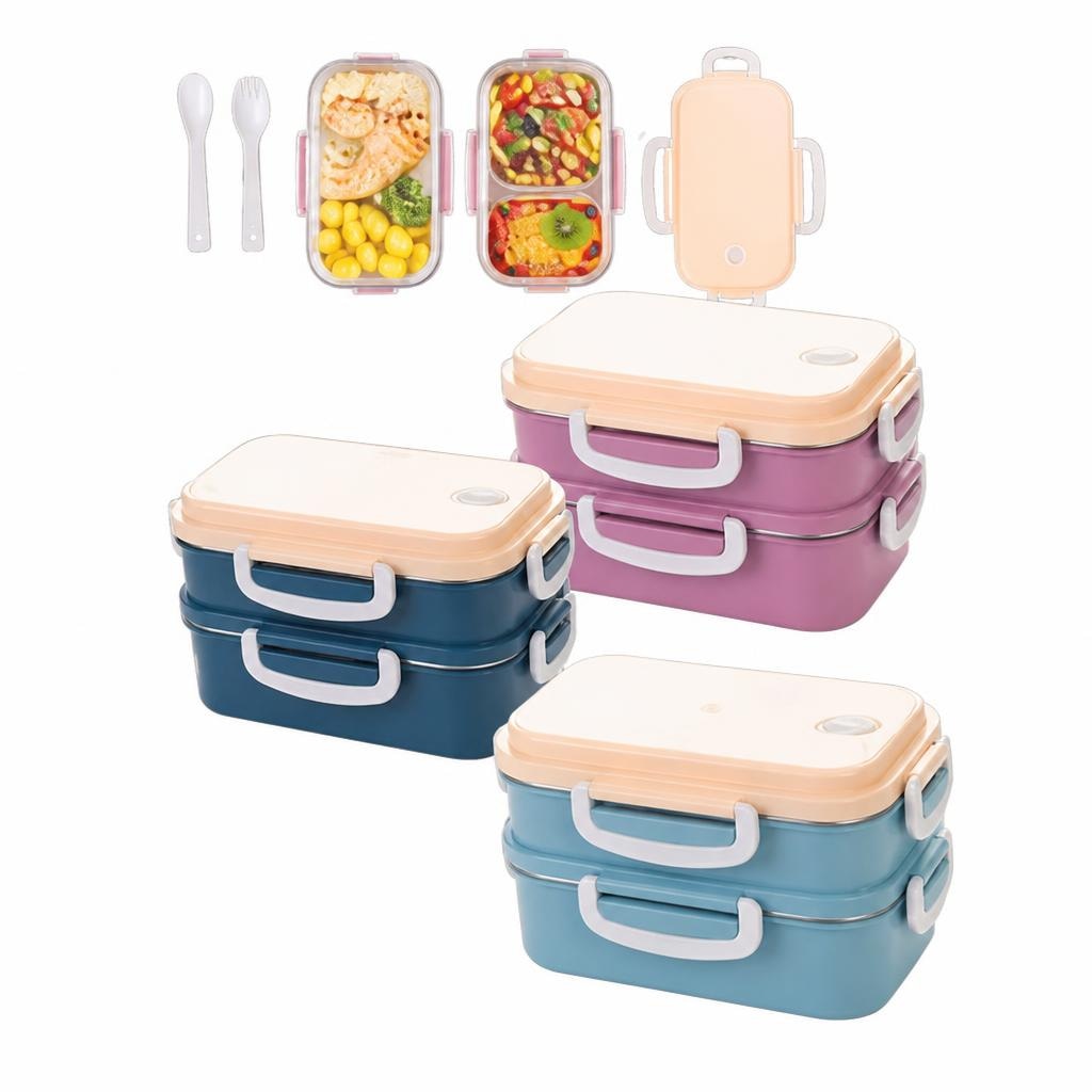 Posuda za hranu 2/1, 450 ml + 400 ml Akcija u trgovini KTC