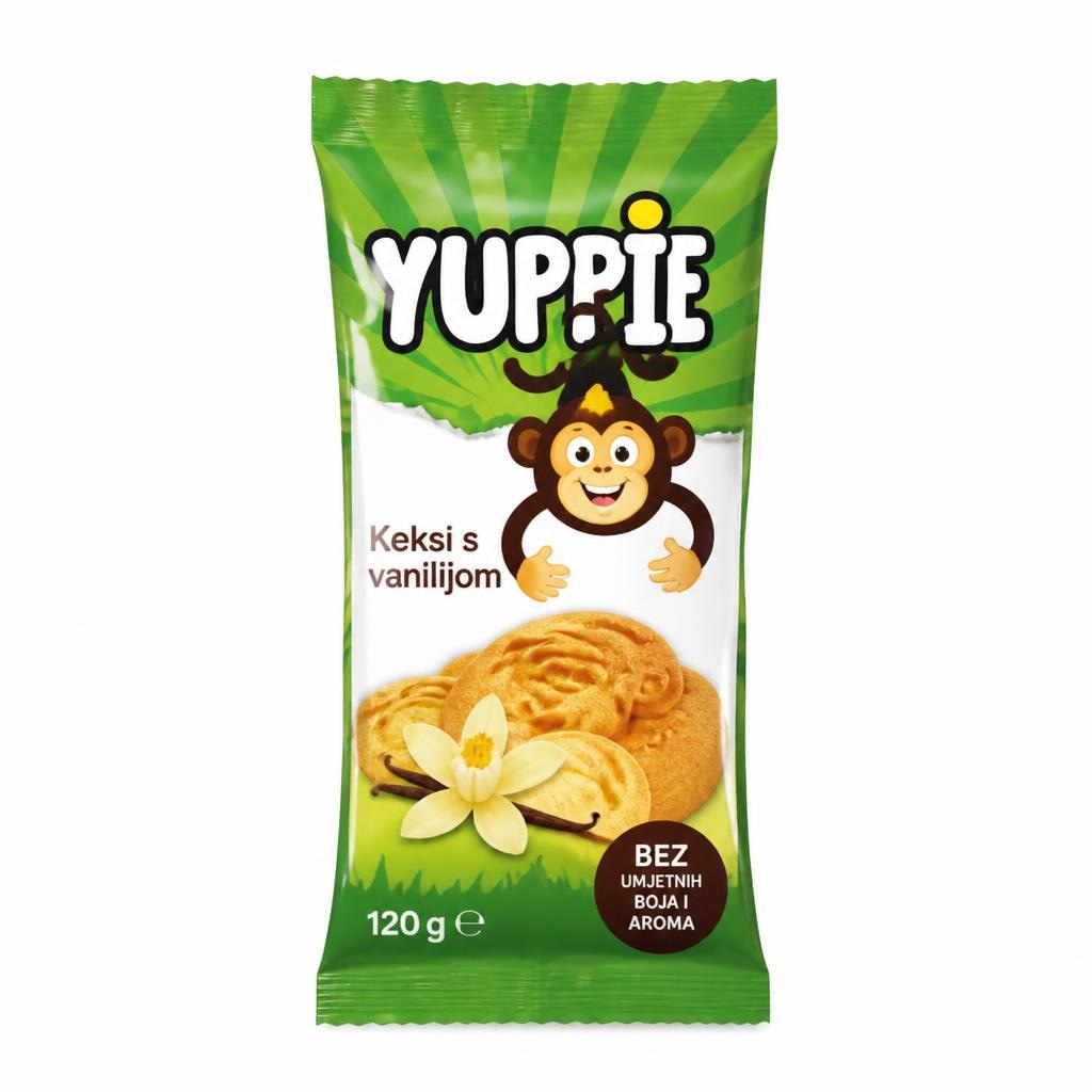 Yuppie Vanilija 120 g Akcija u trgovini Žabac