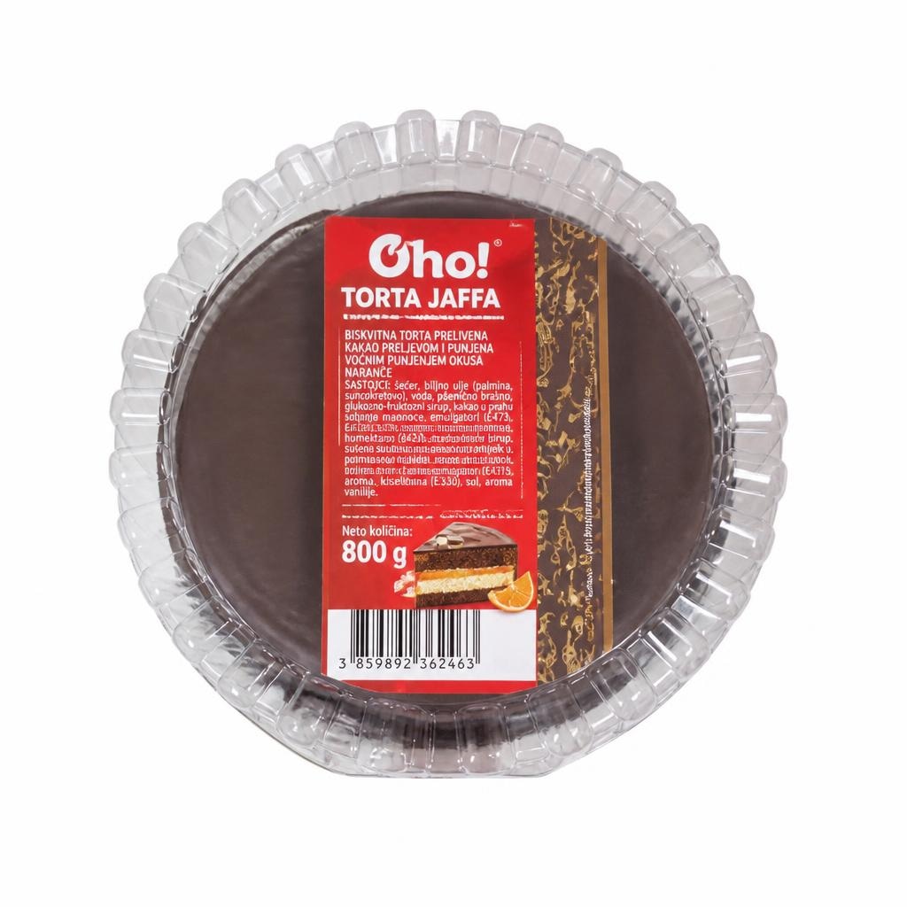 Oho! Jaffa torta 800 g - Akcija u trgovini Plodine