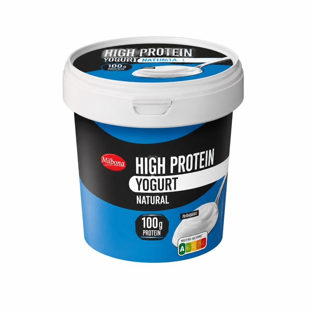 Milbona High protein jogurt 4 x 125 g Akcija u trgovini Lidl