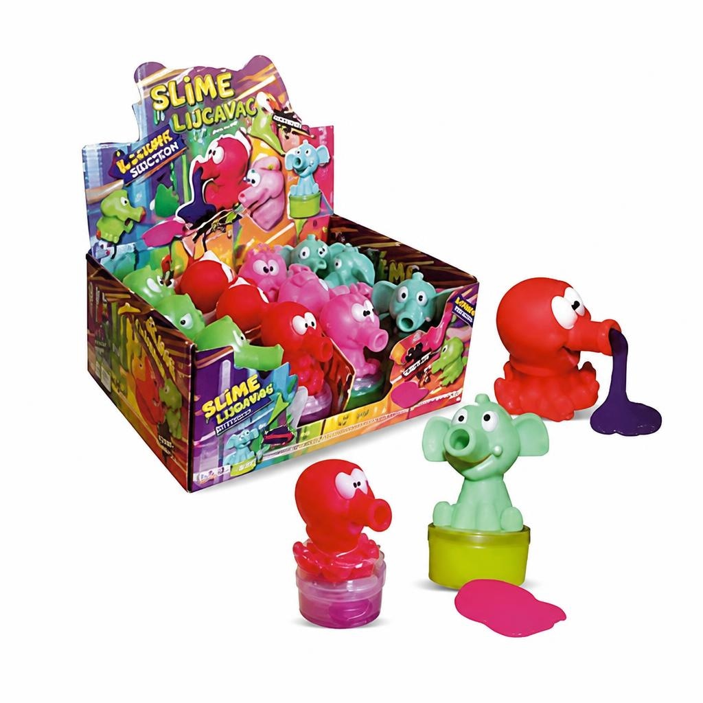 Igračka ljigavac sa surlom kom Slime Akcija u trgovini Konzum
