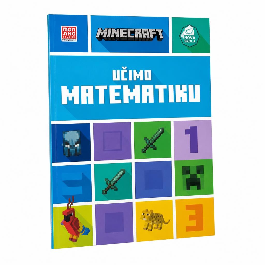 Minecraft Radna bilježnica Komad Akcija u trgovini Lidl