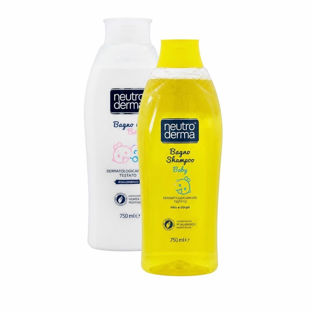 NEUTRO DERMA Kupka za bebe/Dječji šampon 750ml - Akcija u trgovini Pivac