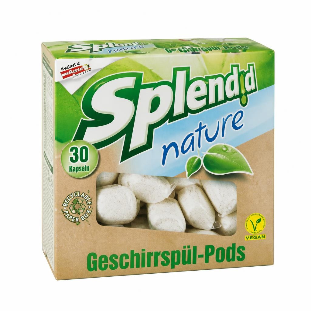 Splend kapsule za strojno pranje posuda 30 kapsula Akcija u trgovini Spar