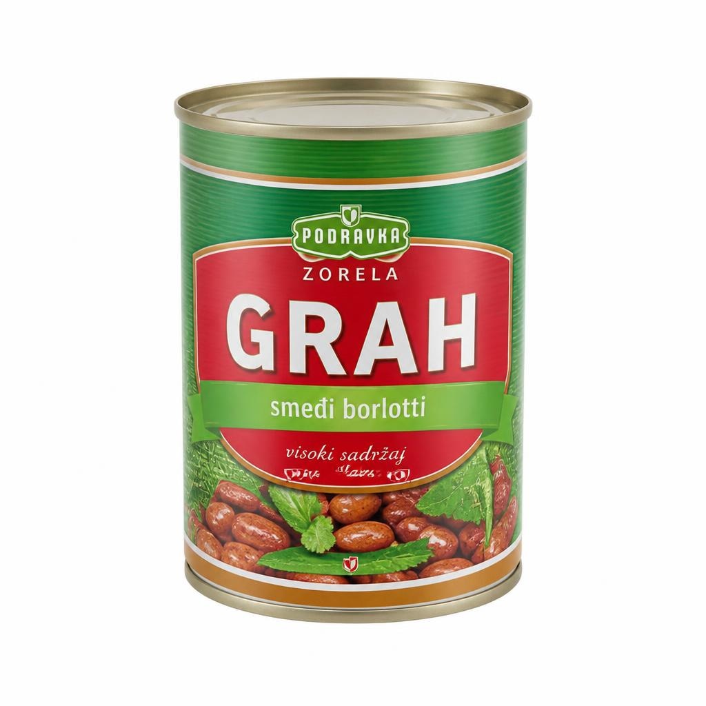 Zorela Grah smedi Borlotti 240 g Akcija u trgovini NTL