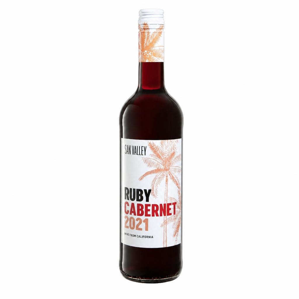 SAN VALLEY Ruby cabernet 0,75 L - Akcija u trgovini Kaufland