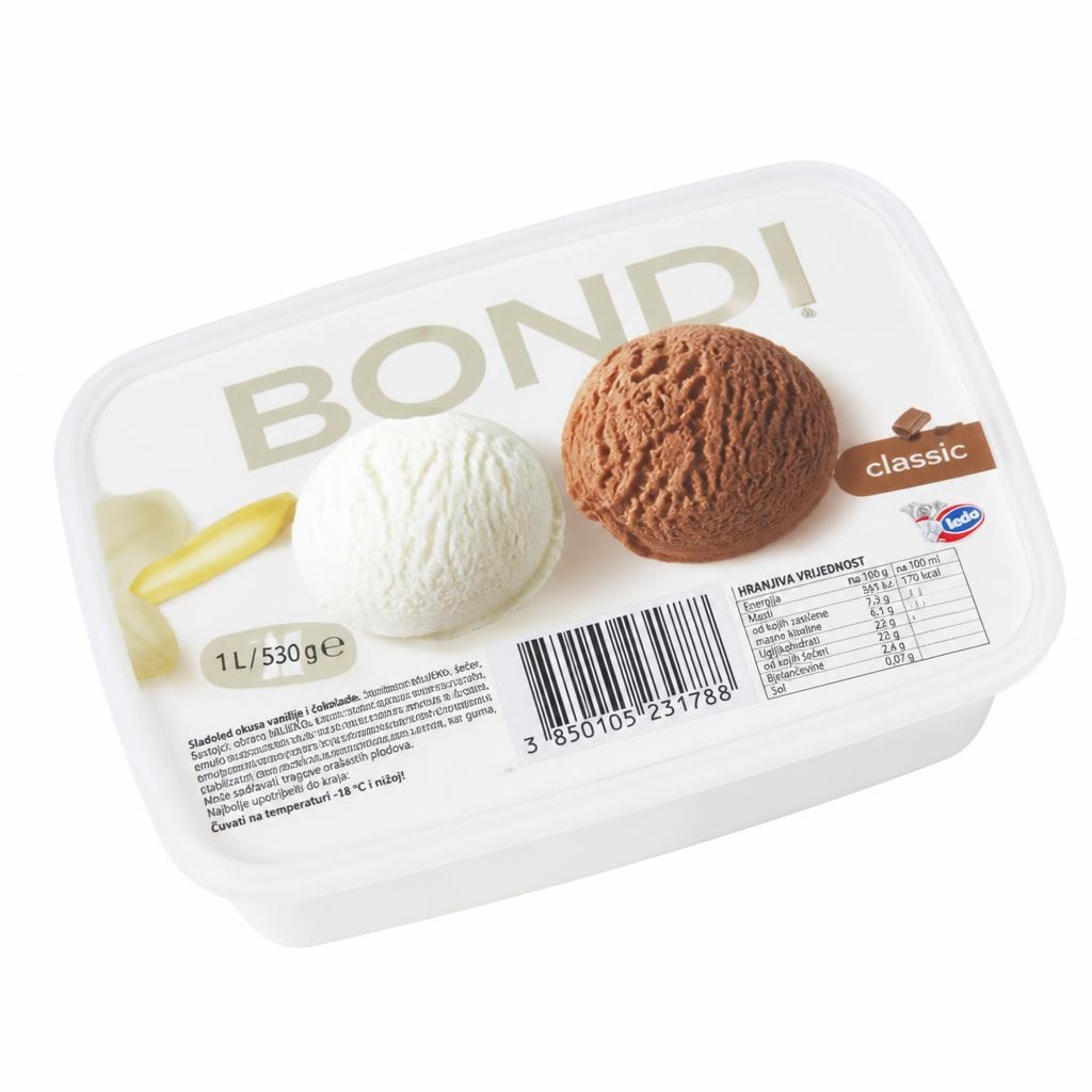 Bondi Sladoled 1 L Akcija u trgovini Tommy
