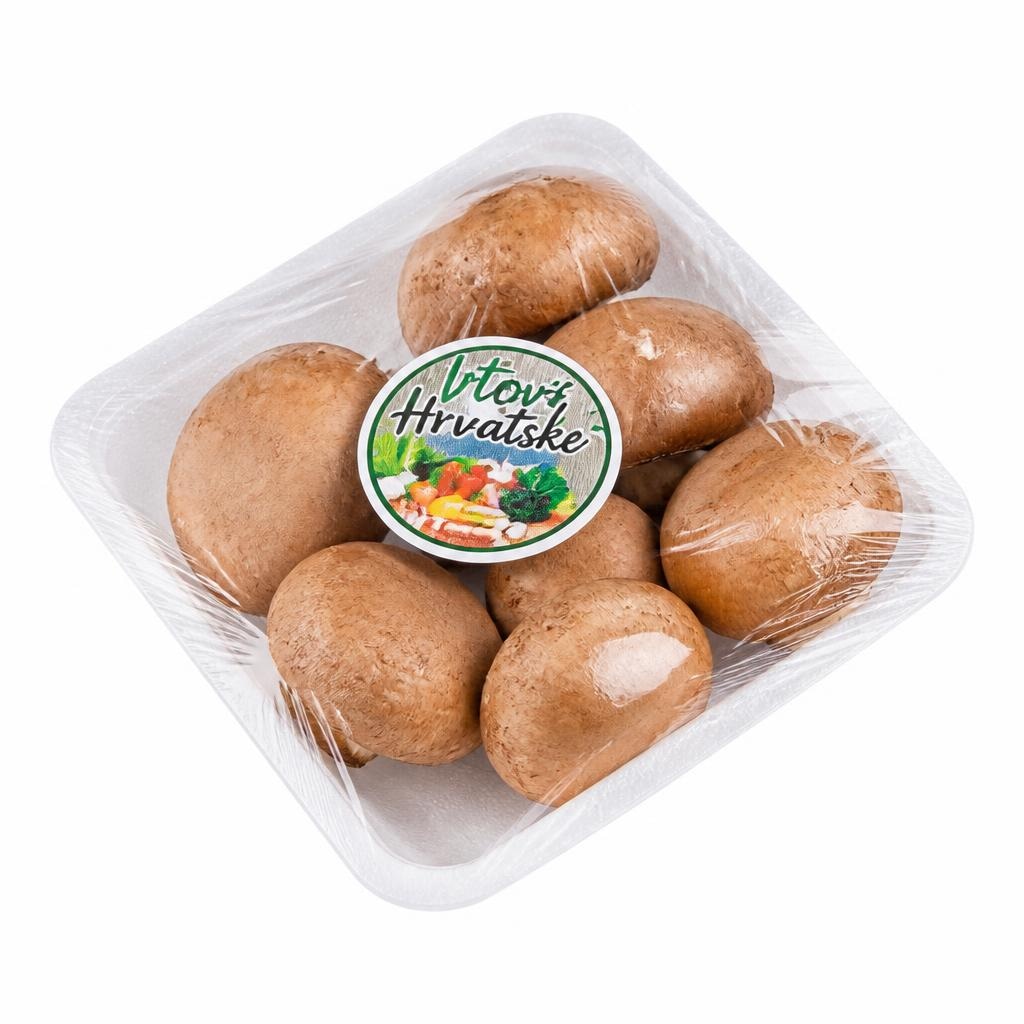 Domaći šampinjoni smeđi 250 g Akcija u trgovini Spar