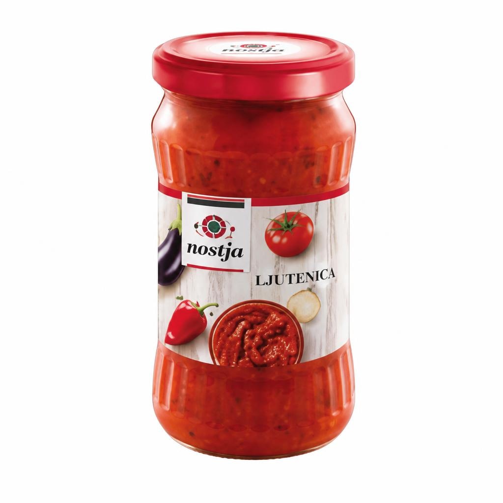 NOSTJA Ljutenica s patlidžanom 310 g - Akcija u trgovini Lidl