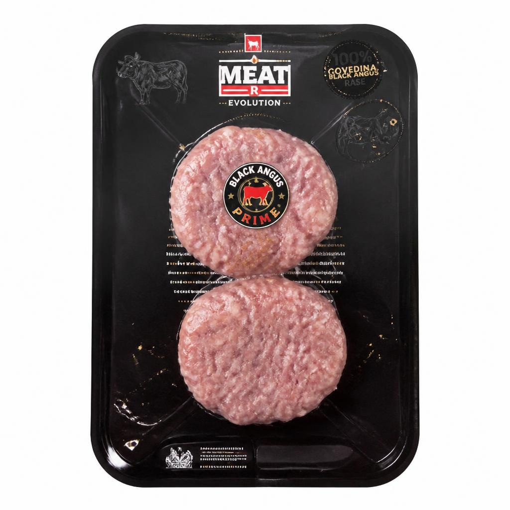 MEAT (R) EVOLUTION Svježi Black Angus Prime burger 250 g Akcija u trgovini Lidl