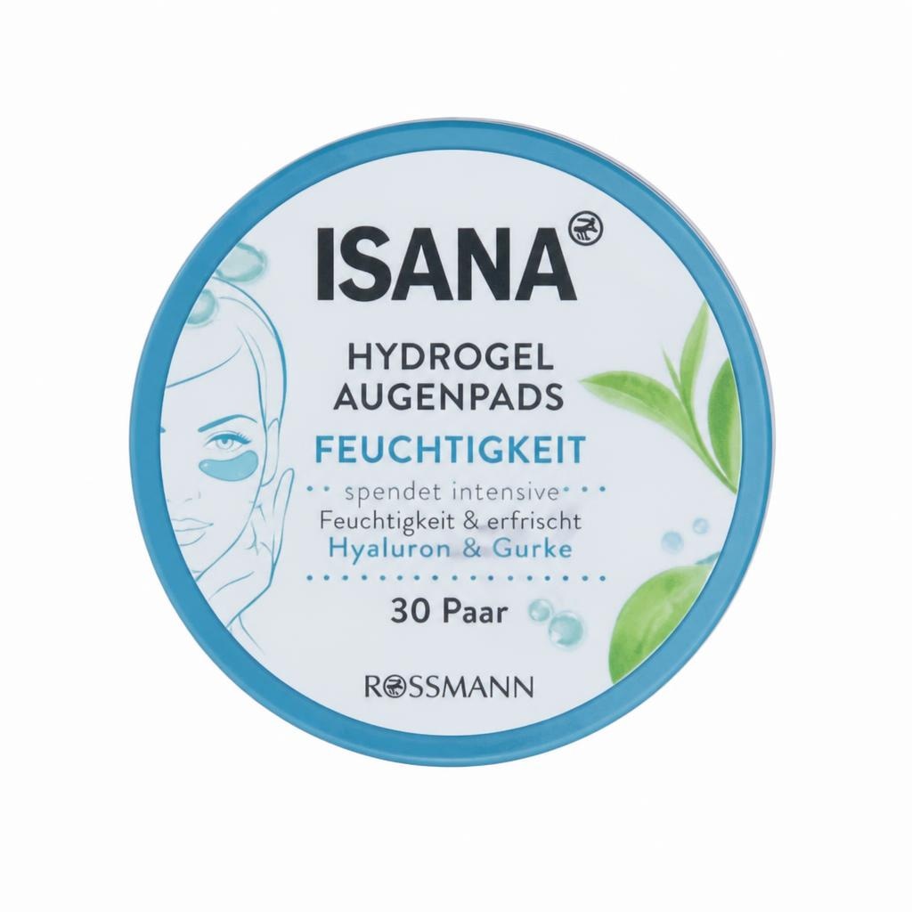 Isana hydrogel maska za oči 30 kom Akcija u trgovini Spar