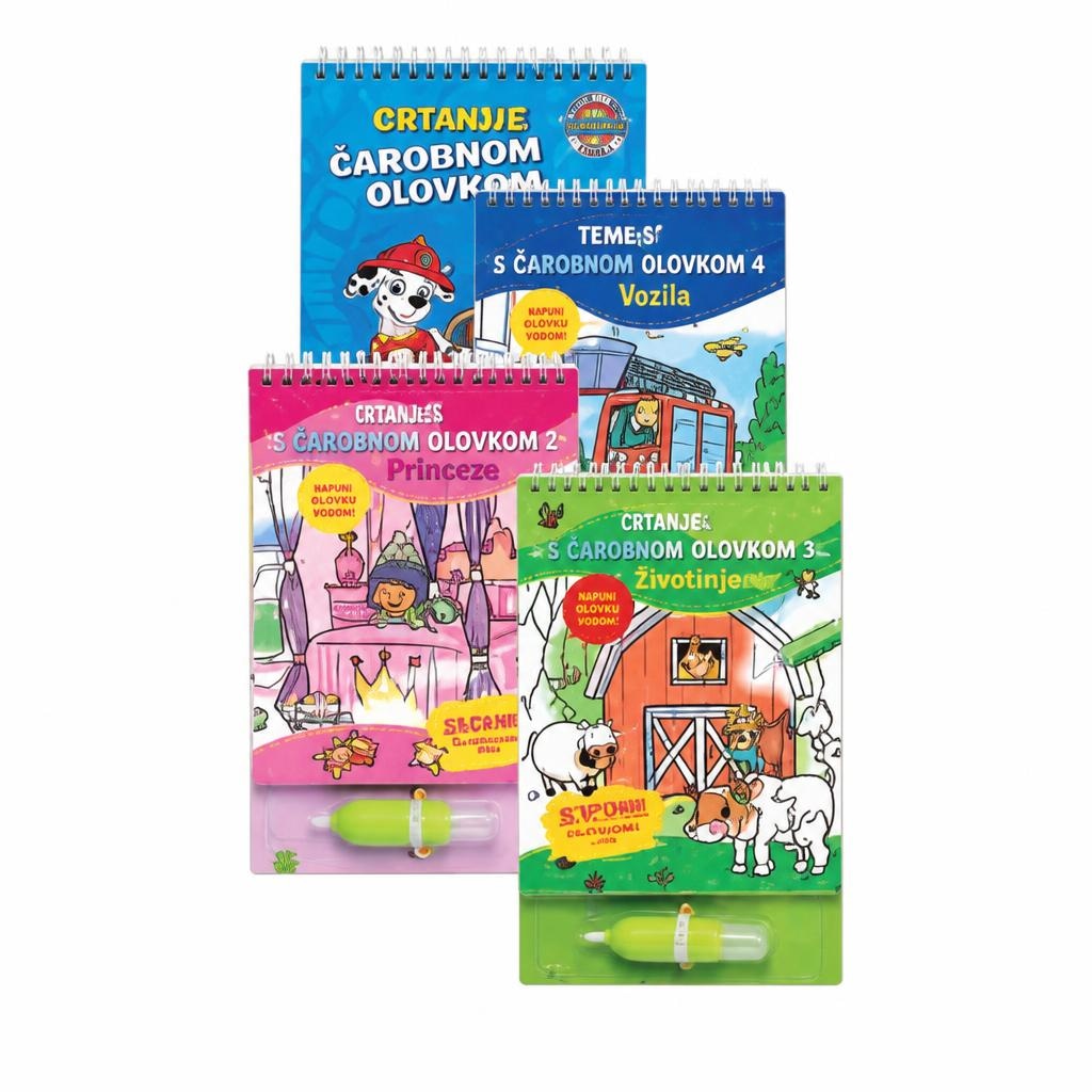 Bojanka sa čarobnom olovkom Komad - Akcija u trgovini Lidl