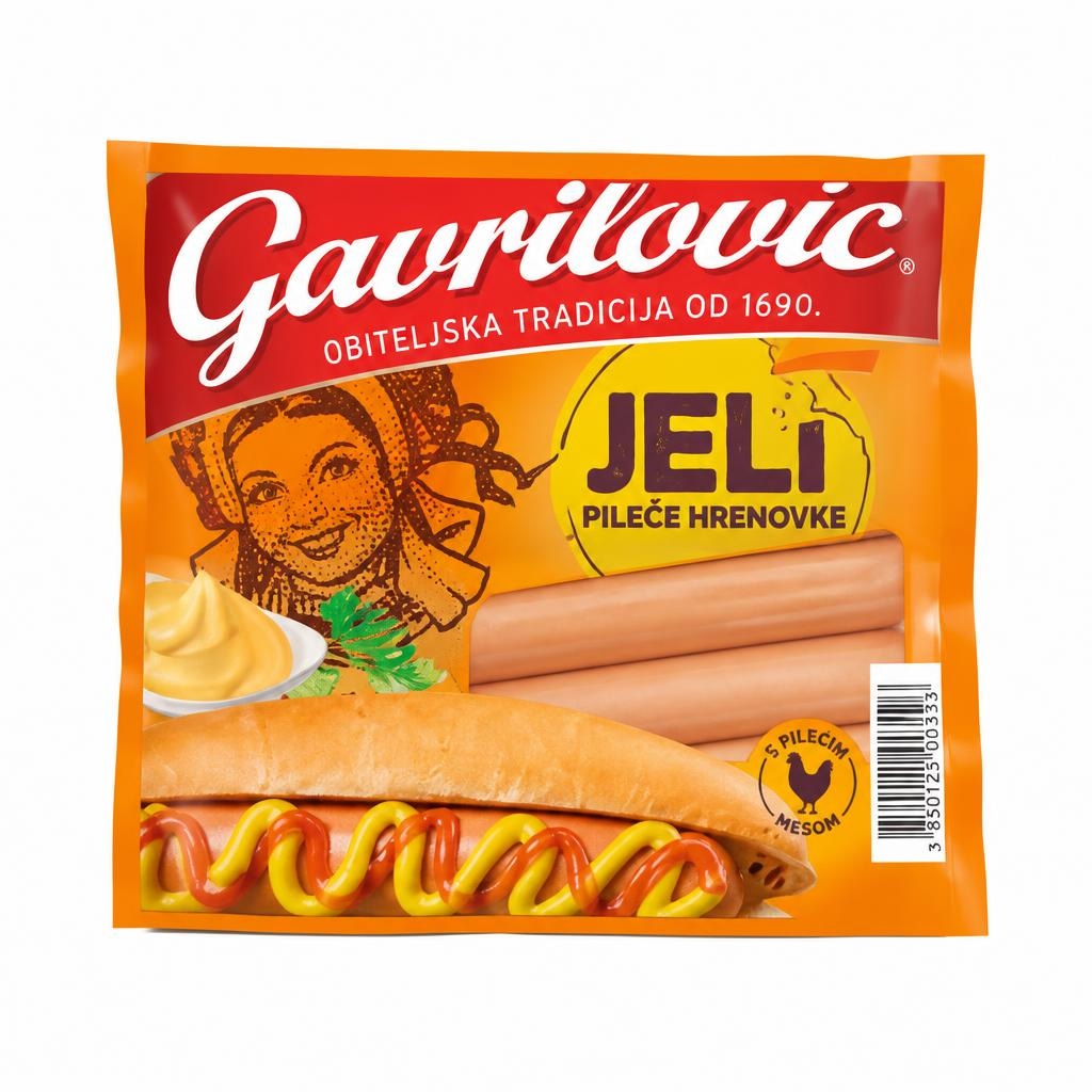 Hrenovke Gavrilović Jeli 200 g - Akcija u trgovini Boso