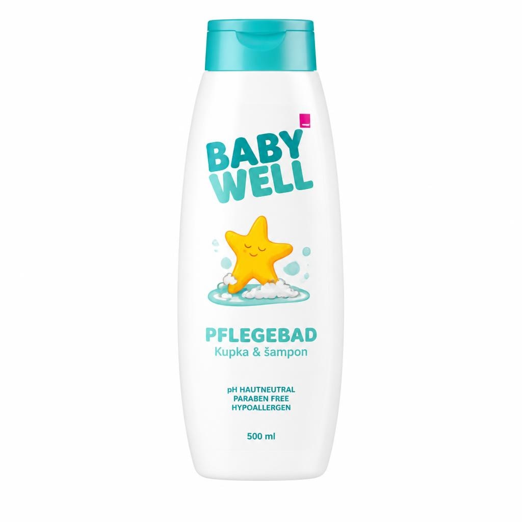 Babywell Kupka & šampon 500 ml Akcija u trgovini Bipa