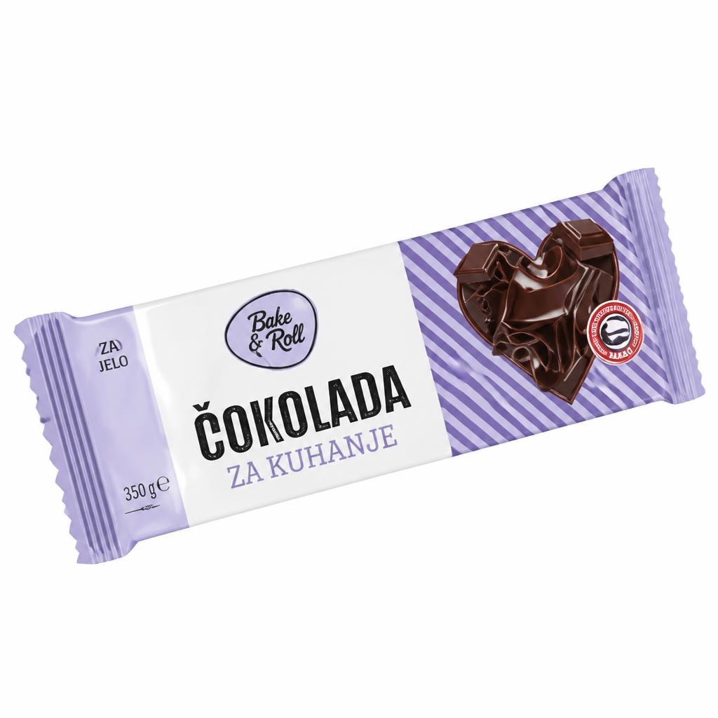 Bake&Roll čokolada za kuhanje 350 g Akcija u trgovini Plodine